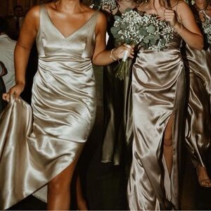 Birdy grey bridesmaid dress size medium